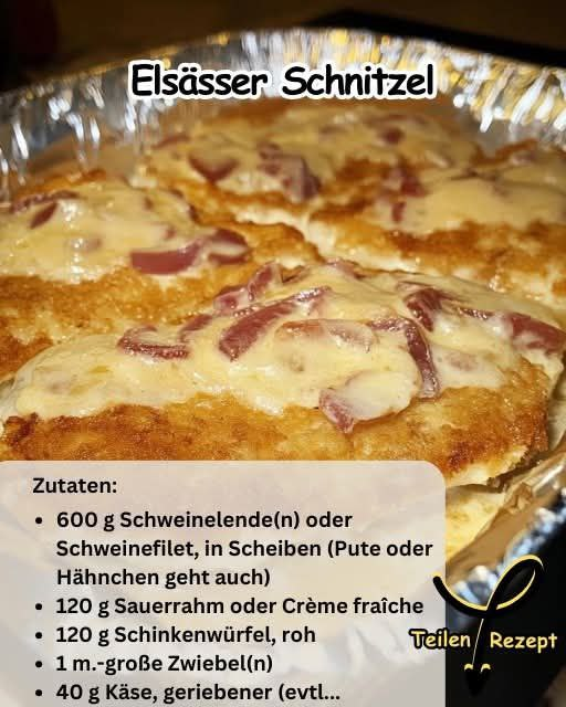 Elsässer Schnitzel