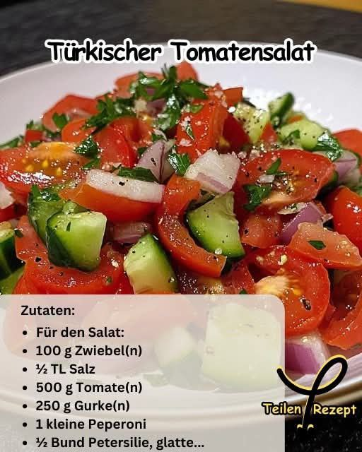 Türkischer Tomatensalat