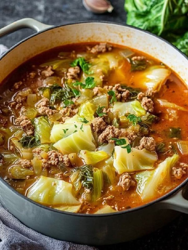 Wirsing-Hackfleisch-Eintopf