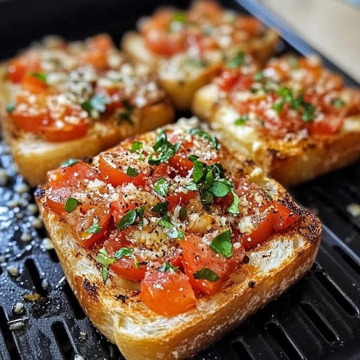 Bruschetta aus dem Air Fryer