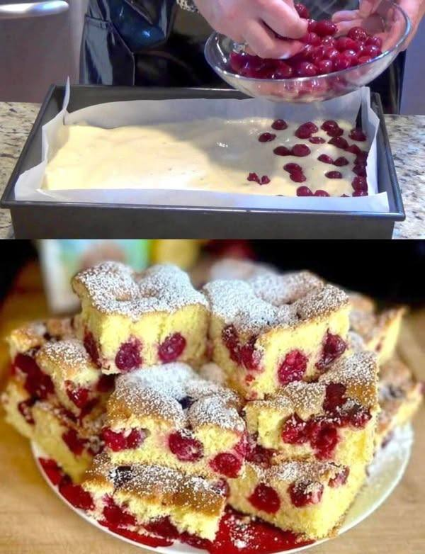 Blitz Kirschkuchen