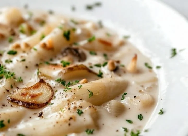 Frisches Schwarzwurzelgemüse auf einem Holztisch