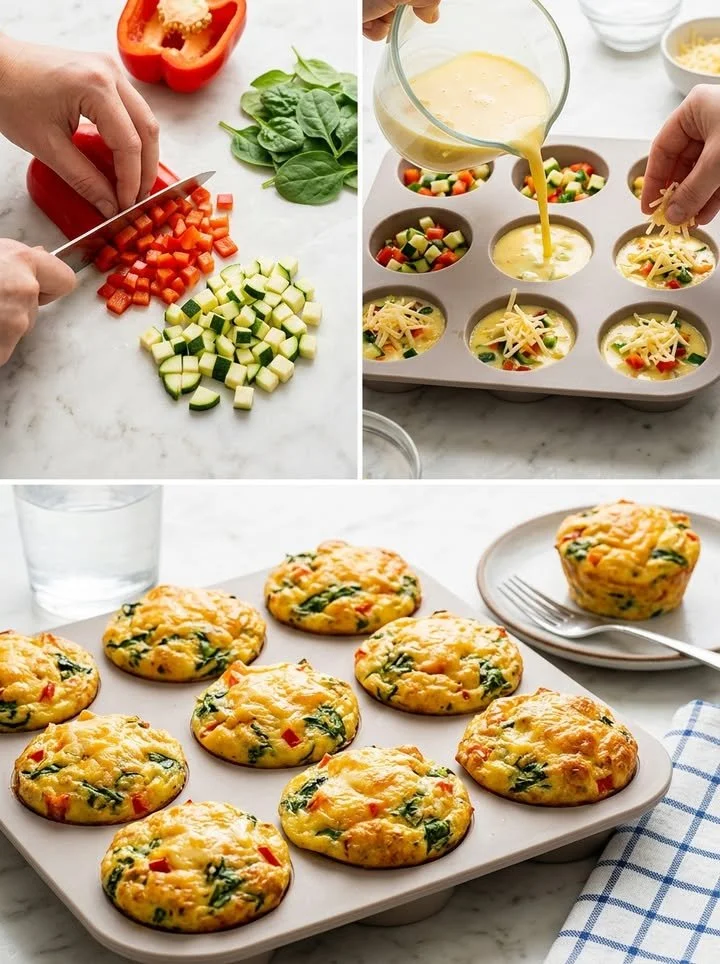 Herzhafte Protein-Muffins für gesunde Ernährung und Snack-Option