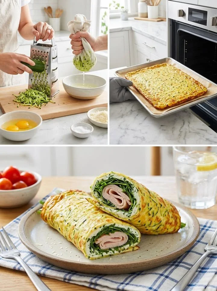 Zucchini-Wrap ohne Mehl: gesunde Low-Carb Wraps für Ihre Ernährung.