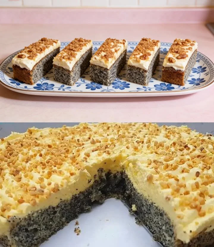 Mohnkuchen ohne Boden - Ein einfaches und leckeres Rezept für kochfreudige Genießer.
