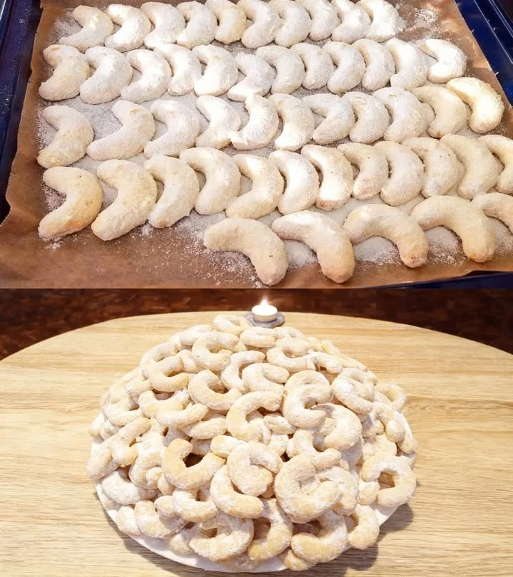 Uromas Vanillekipferl – traditionelle, butterige Kekse mit Vanillegeschmack