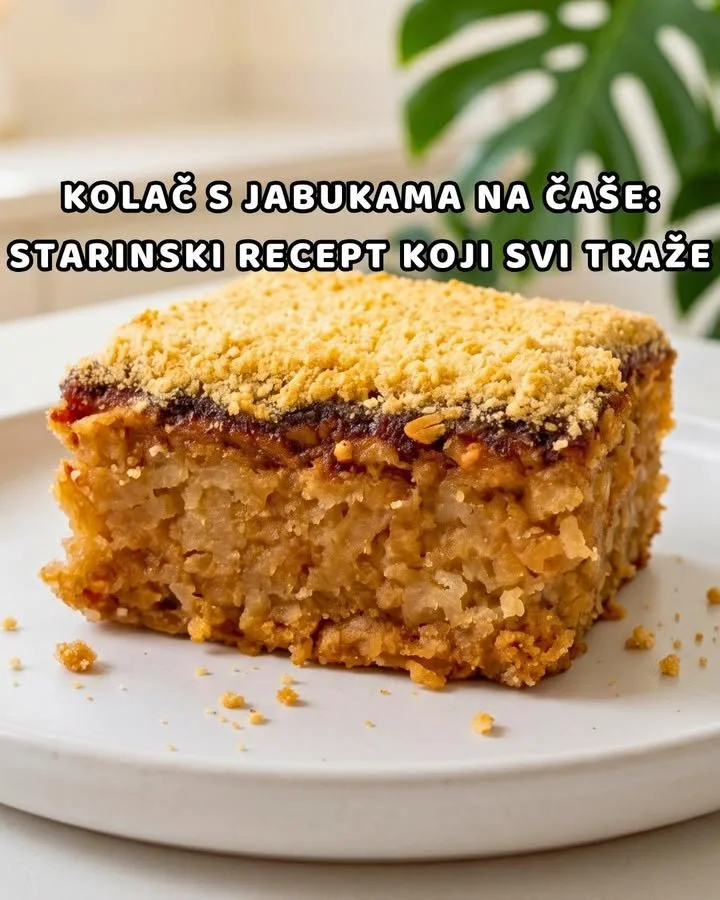 Altmodischer Apfelkuchen mit frischen Äpfeln und Zimt bestreut