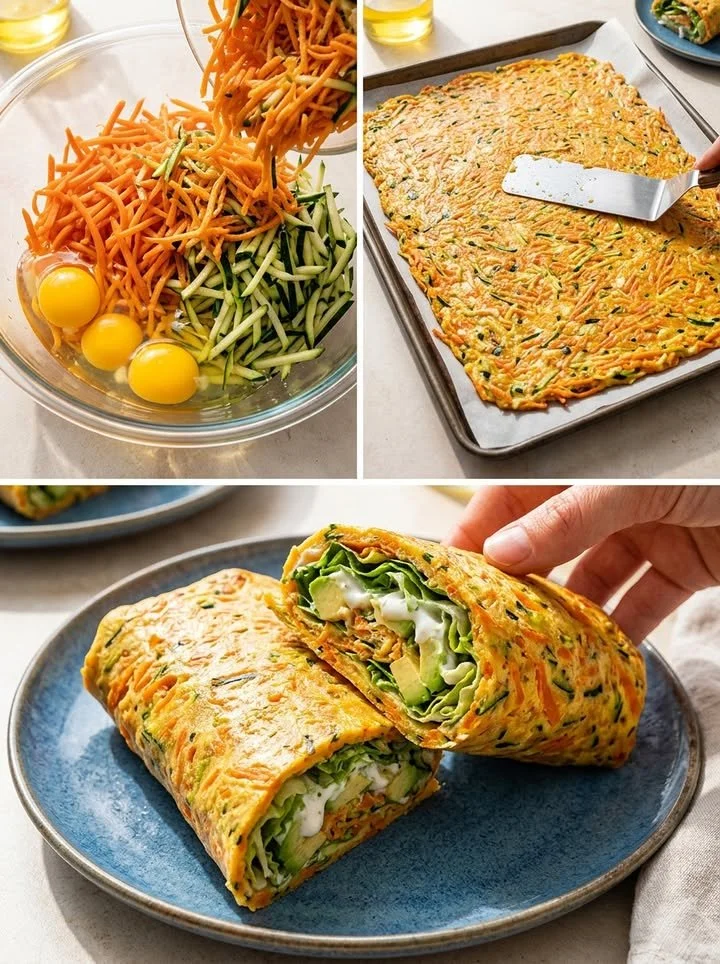 Krosses Gemüse-Wrap-Wunder mit frischem Gemüse und leckeren Toppings