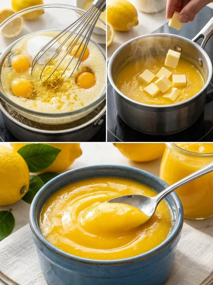 Schnelles Zitronen-Curd Rezept für erfrischenden Genuss in Desserts
