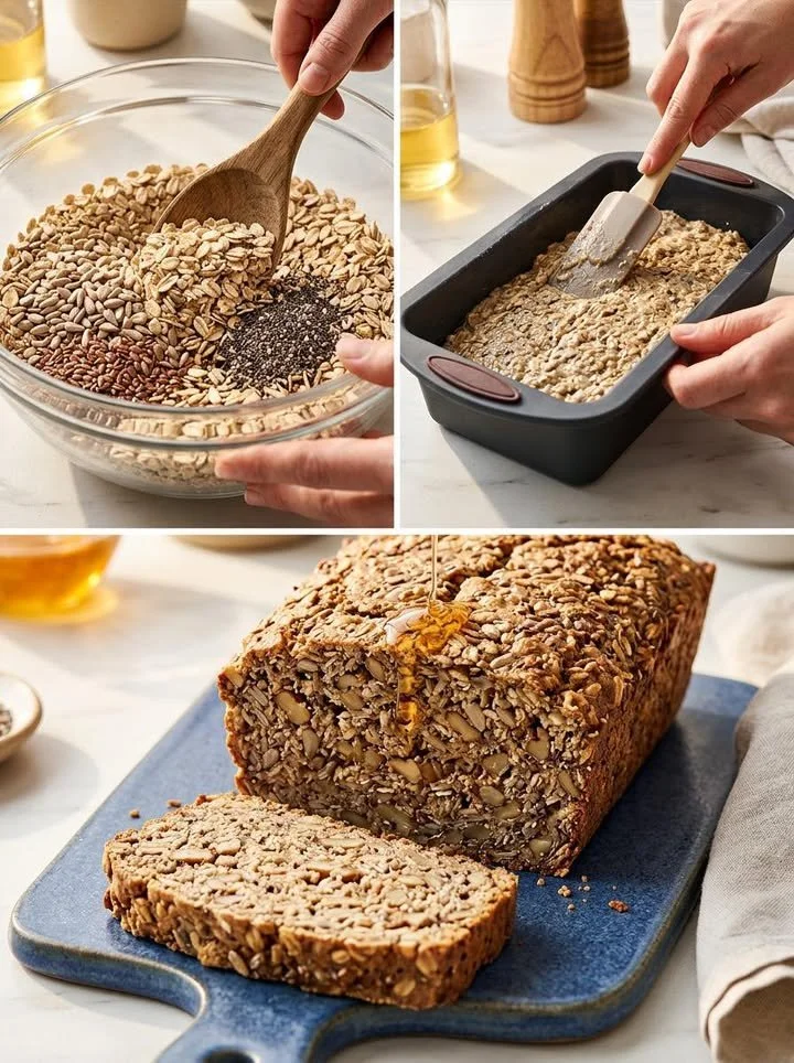 Wunderbrot ohne Mehl und Hefe – leckeres, gesundes Rezept