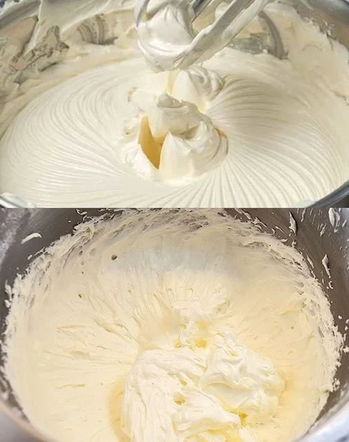 Schüssel mit bester amerikanischer Buttercreme für Torten und Cupcakes