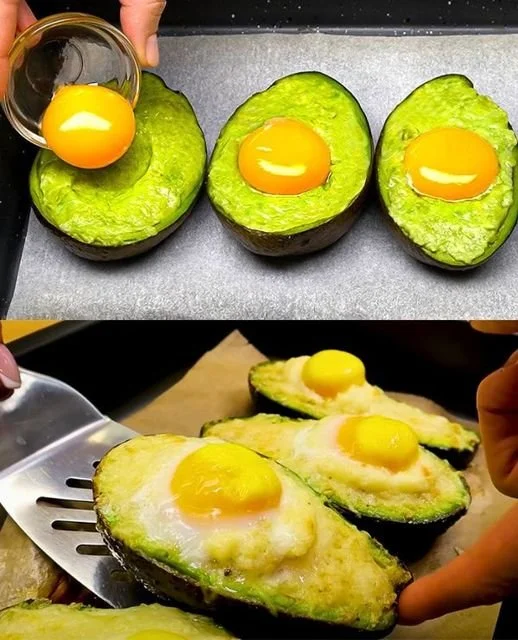 Leckerer Avocado-Salat mit 3 Zutaten auf einem Teller