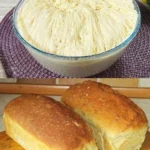 Schnelles Brot in 3 Minuten ohne Gehzeit - einfaches Rezept.