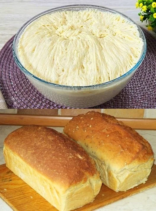 Schnelles Brot in 3 Minuten ohne Gehzeit - einfaches Rezept.