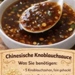 Intensive und aromatische Chinesische Knoblauchsauce für köstliche Gerichte
