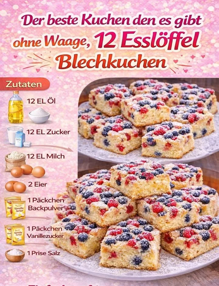 Leckere Kuchenrezepte ohne Waage für zuhause