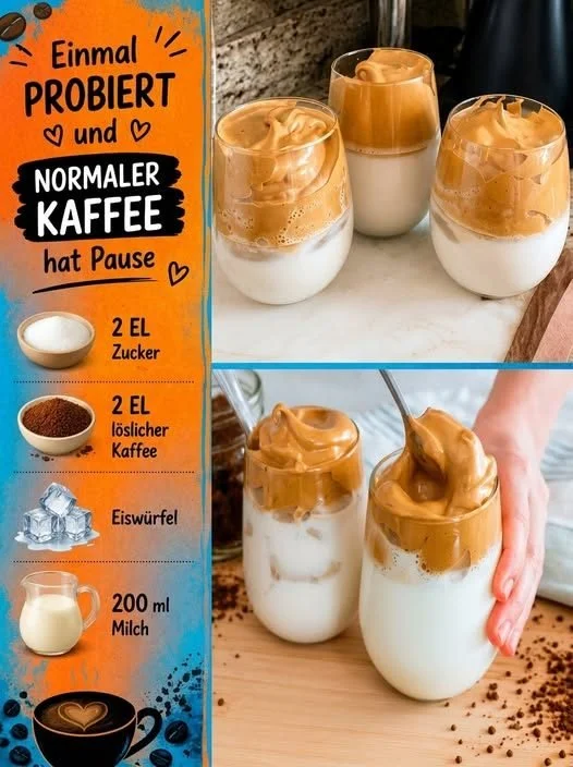 Erfrischender Eiskaffee im Sommer, der perfekte Genuss für Kaffeeliebhaber