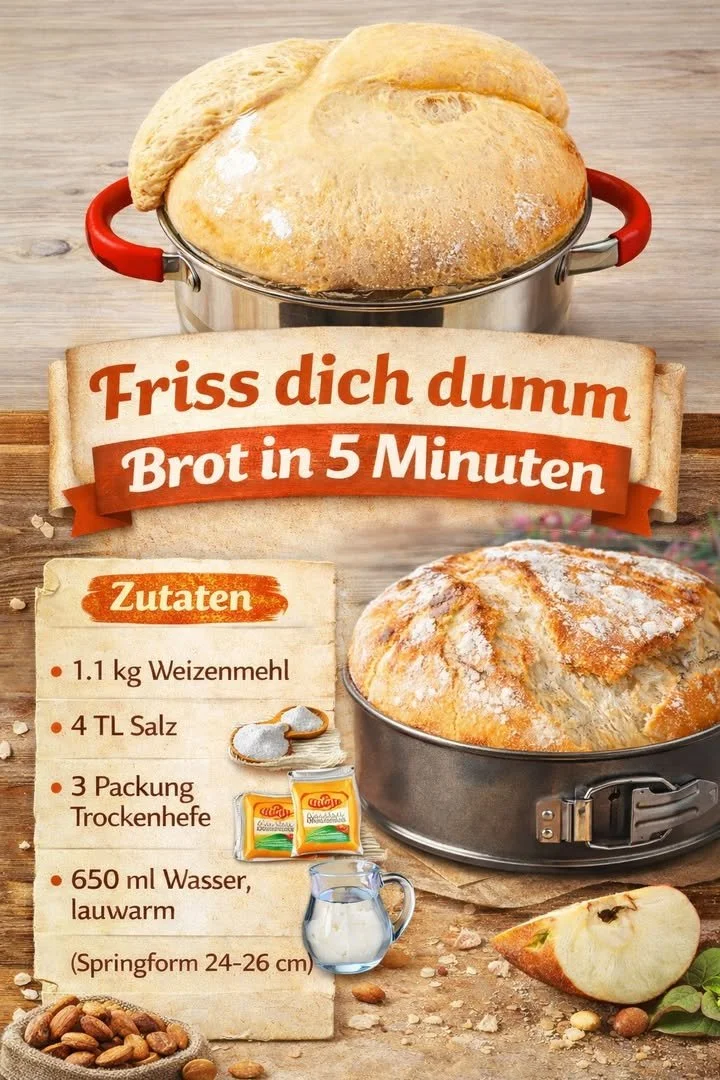 Leckere Brotrezepte für Friss dich dumm Inspiration