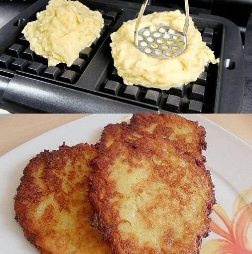 Leckere Reibekuchen nach Großmutters Rezept, frisch zubereitet auf einem Teller.