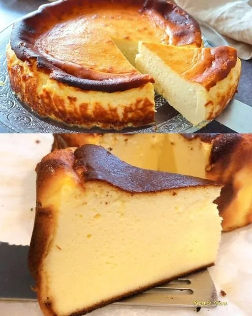 Käsekuchen ohne Boden in 5 Minuten Rezept mit frischen Zutaten