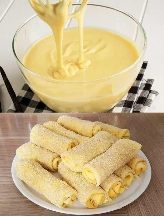 Leckere Quarkpfannkuchen serviert mit frischen Früchten
