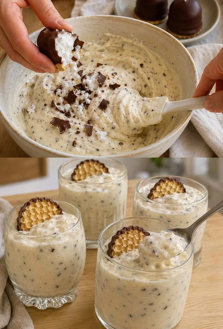 Schaumkusscreme für leckere Desserts und Naschereien.