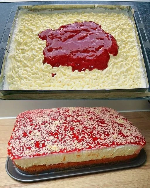 Leckerer Spaghettikuchen mit einer perfekten goldenen Kruste