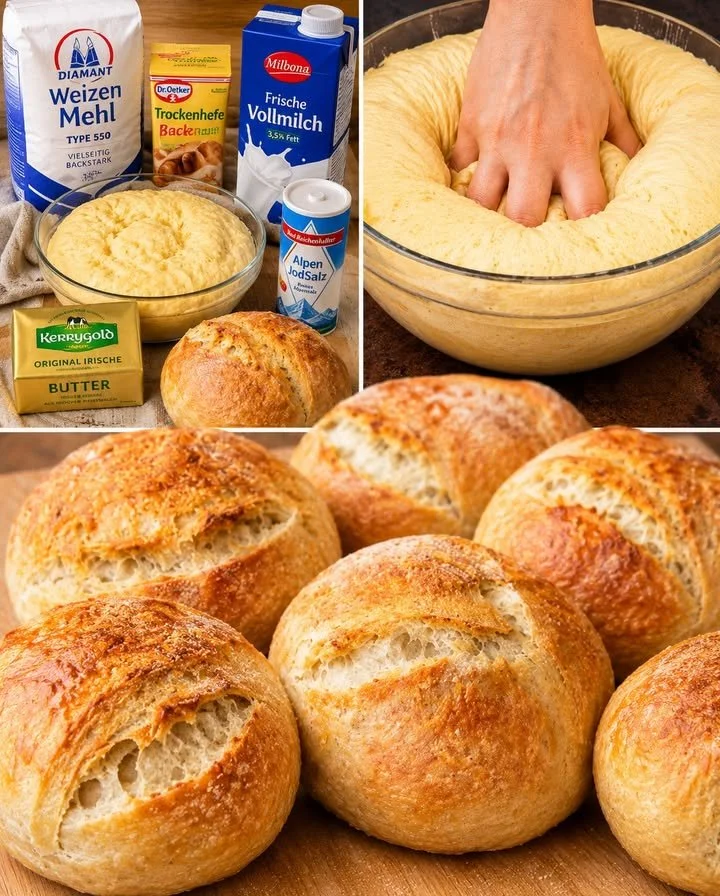 Übernacht Brötchen aus der DDR - ein traditionelles Rezept für leckere Brötchen