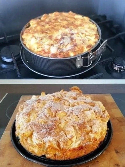Ultrasaftiger Apfelkuchen mit frischen Äpfeln und lockerer Textur