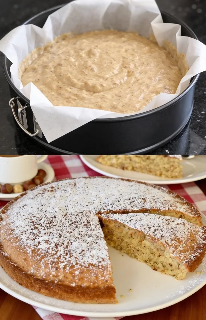 Ein köstlicher Blitzkuchen mit bunten Toppings auf einem Teller.