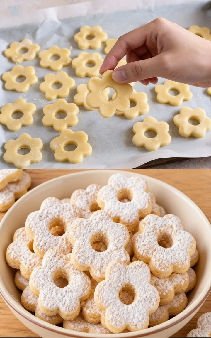 Leckere Butterkekse zum Verstecken und Genießen