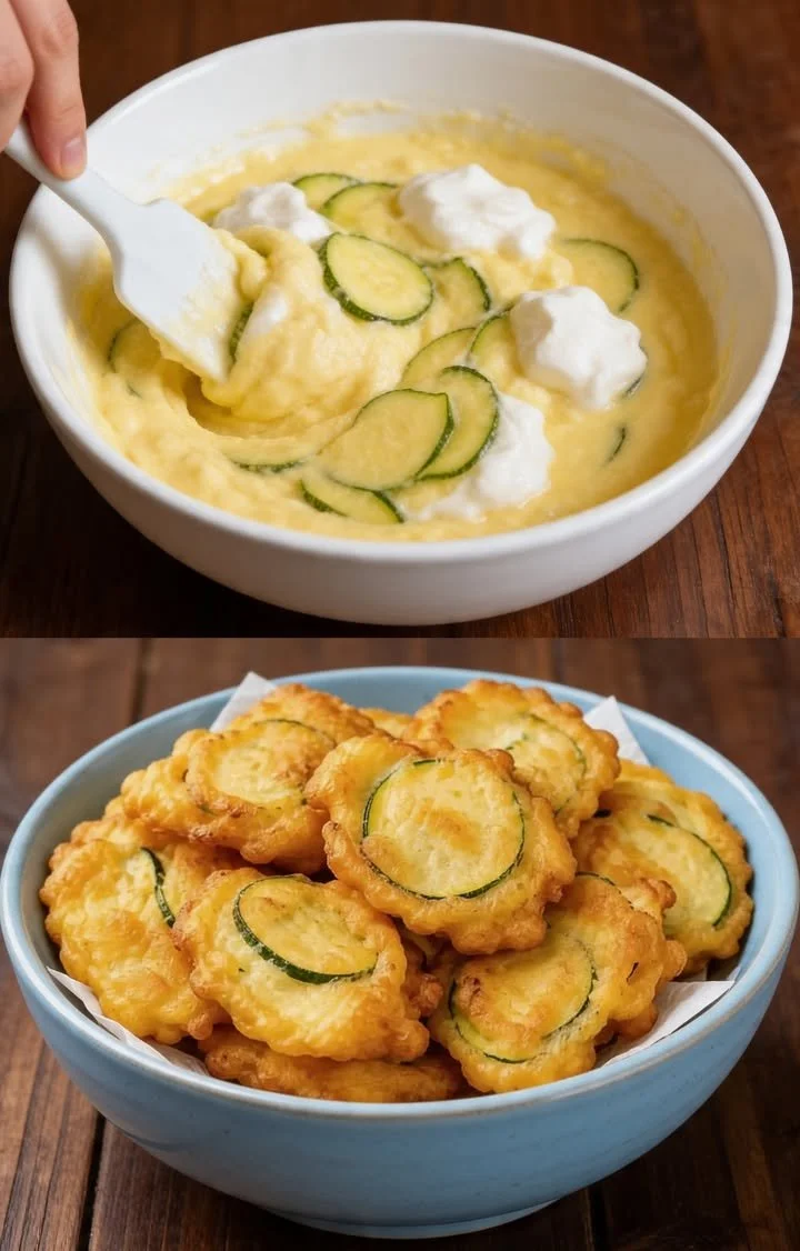 Käse-Wölkchen aus Zucchini – leckerer, gesunder Snack mit Käse
