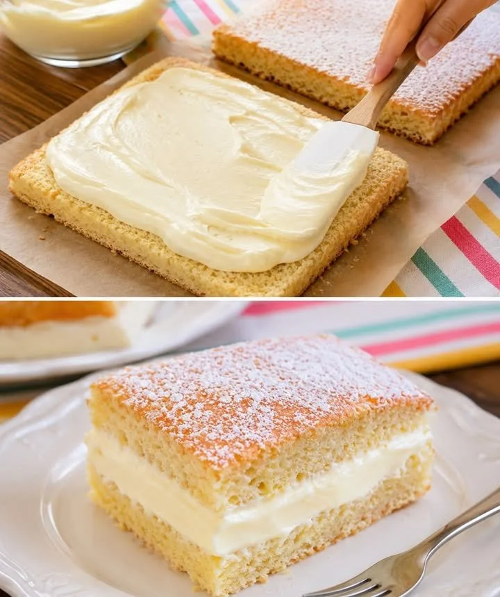 Käsesahnekuchen ohne Gelatine auf einem Teller mit frischen Beeren