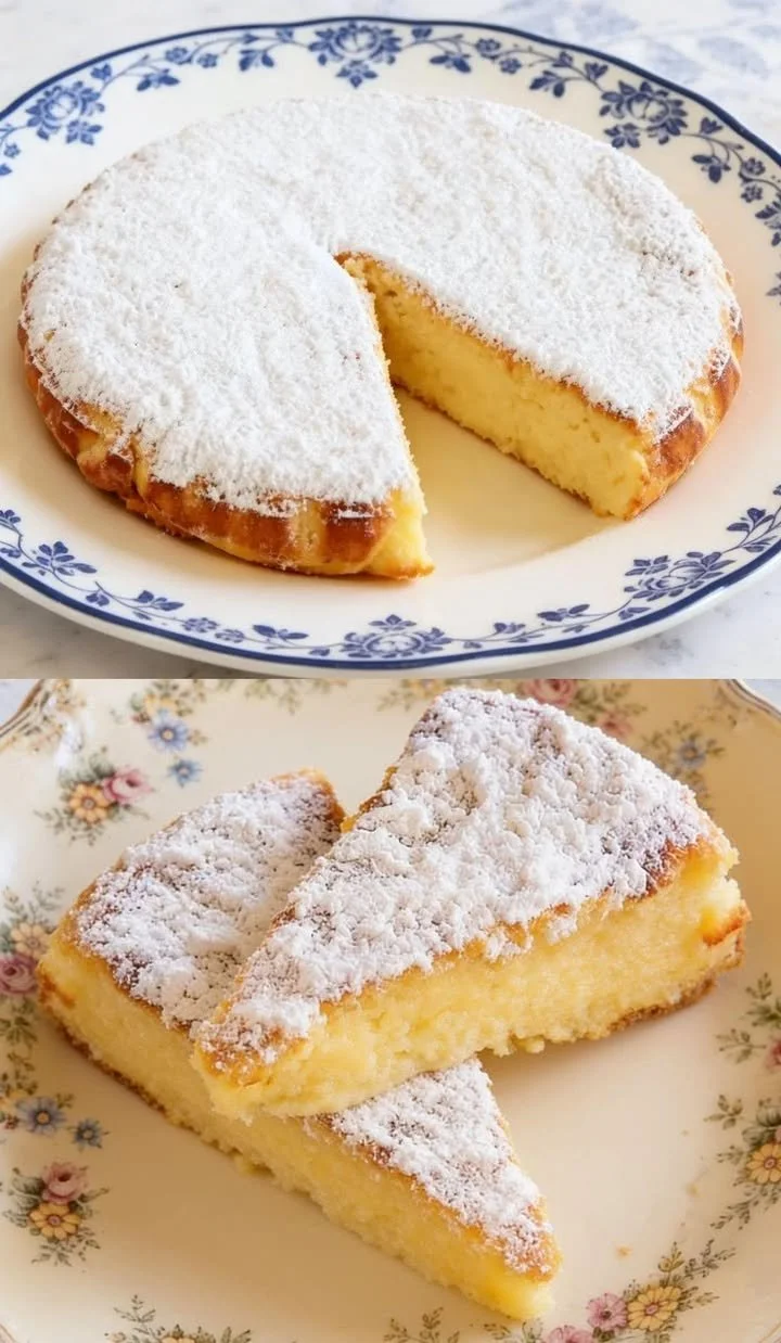 Kokos-Zitronen-Kuchen mit frischer Zitrone und Kokosflocken, saftig und lecker.