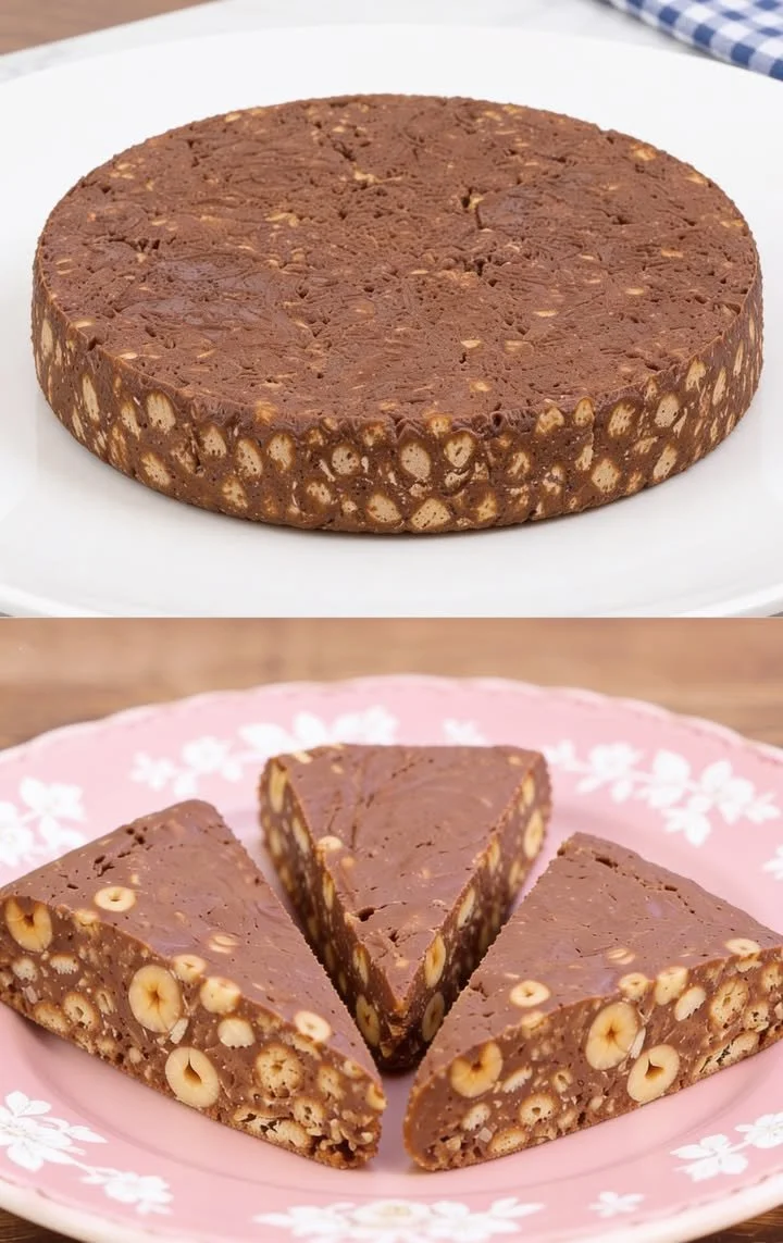 Kühler Schokoladenkuchen mit Schokoladenganache und Deko