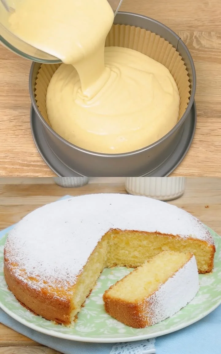 Schokoladiger Wasserkuchen, der in nur 15 Minuten zubereitet werden kann.